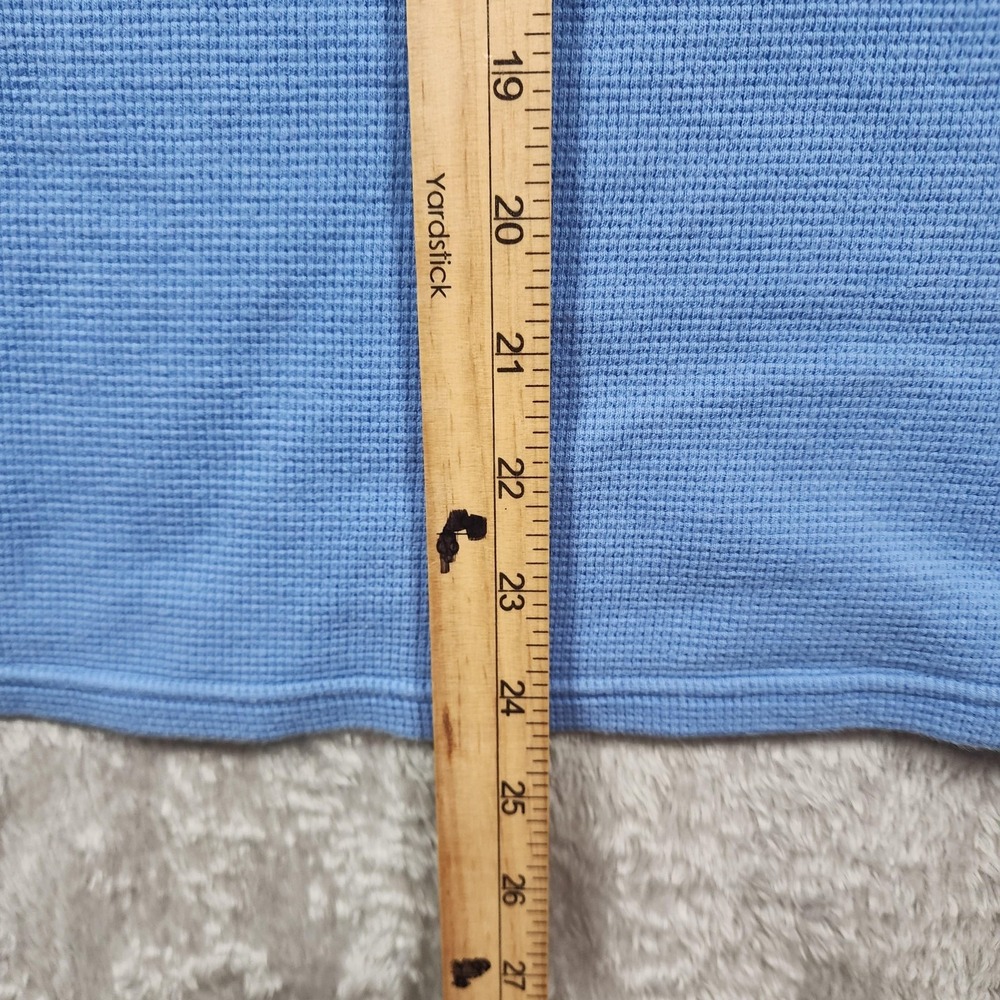 Polo Ralph Lauren Pajama Shirt Mens Medium (Fits Small) Waffle Knit Sleep Lounge - Picture 9 of 10